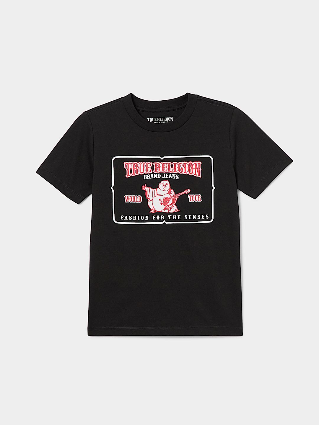BOYS BOXED BUDDHA LOGO TEE, image 1