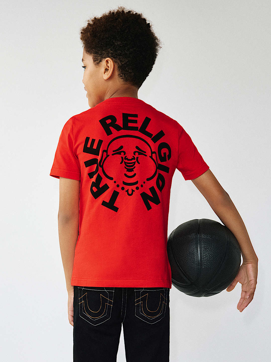 BOYS BUDDHA FACE TEE, image 1