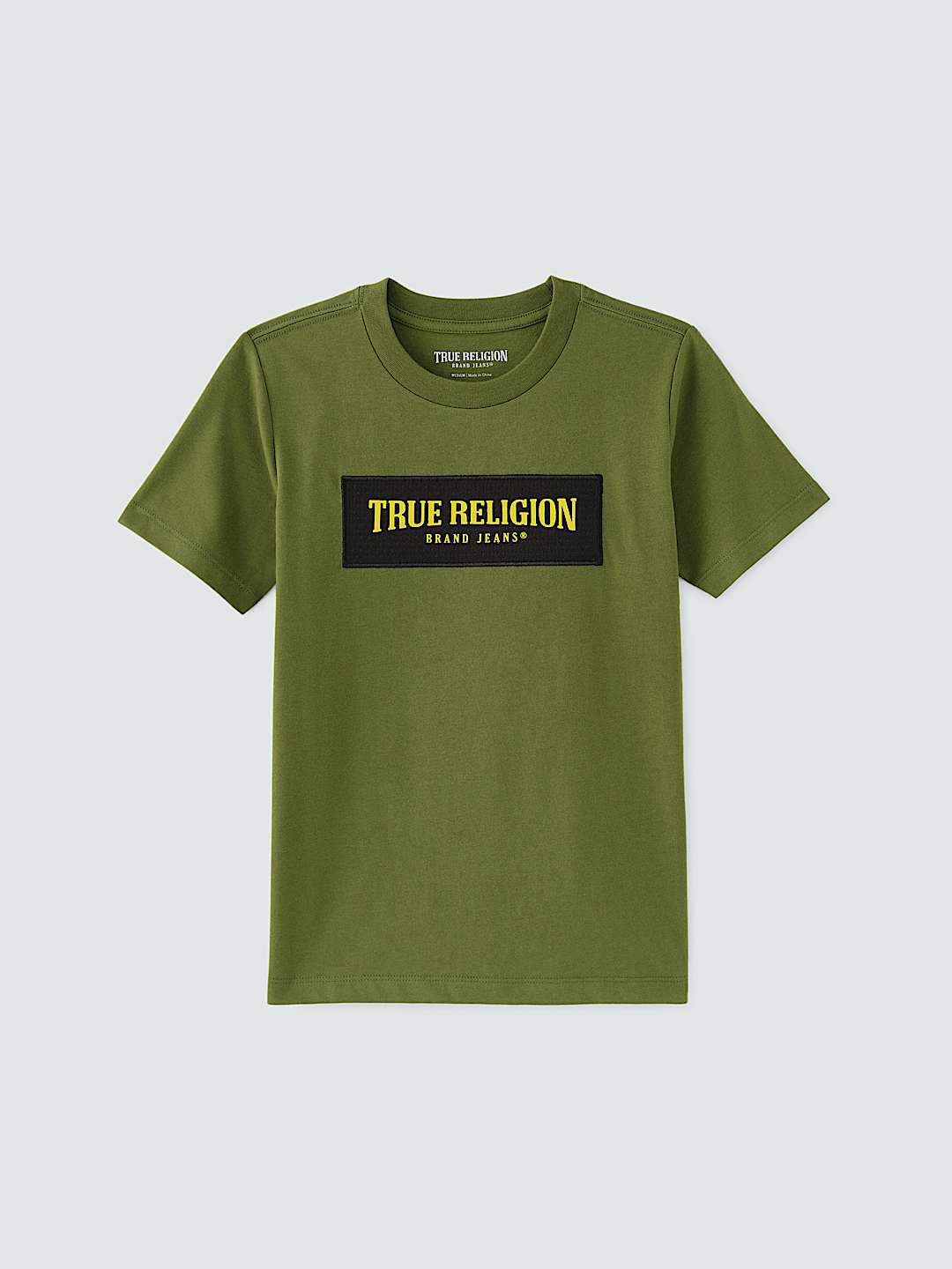 BOYS MESH BOX LOGO TEE, image 1