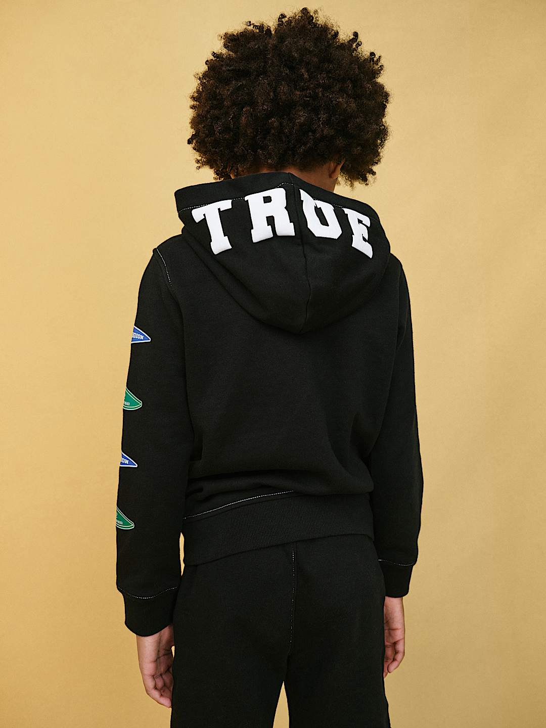 BOYS TRUE RELIGION COLLEGIATE HOODIE, image 2