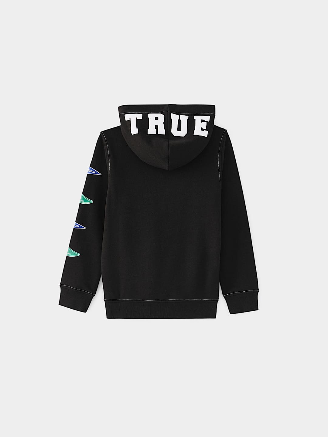BOYS TRUE RELIGION COLLEGIATE HOODIE, image 4