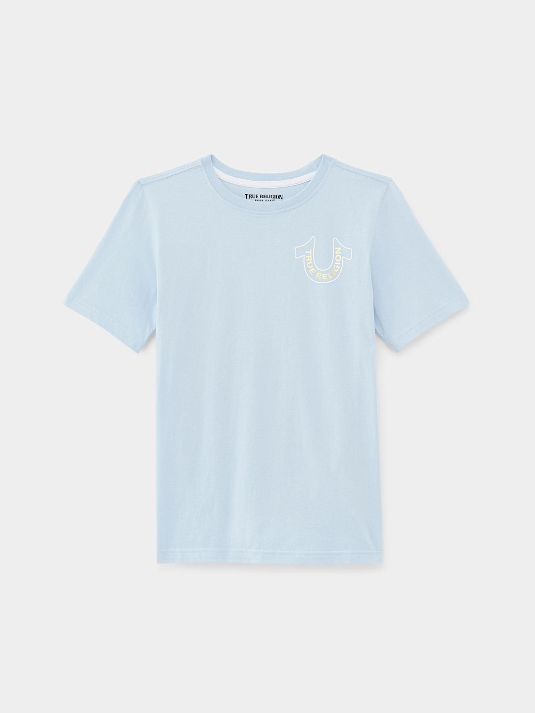 BOYS METALLIC HORSESHOE TEE, image 2