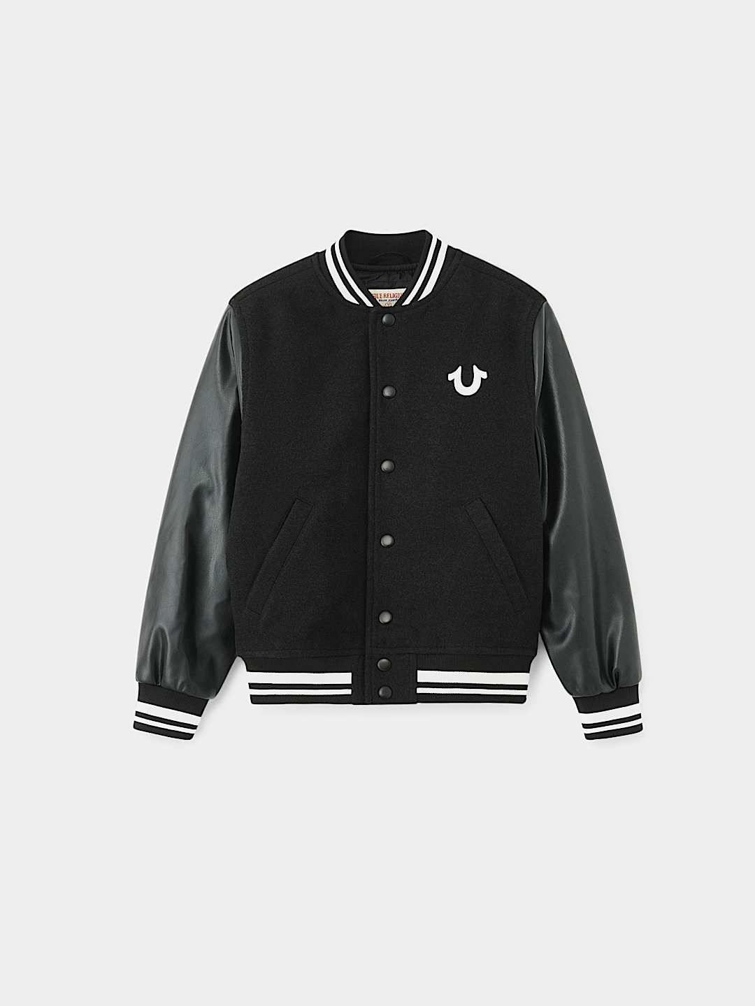 BOYS LOGO VARSITY JACKET, image 2