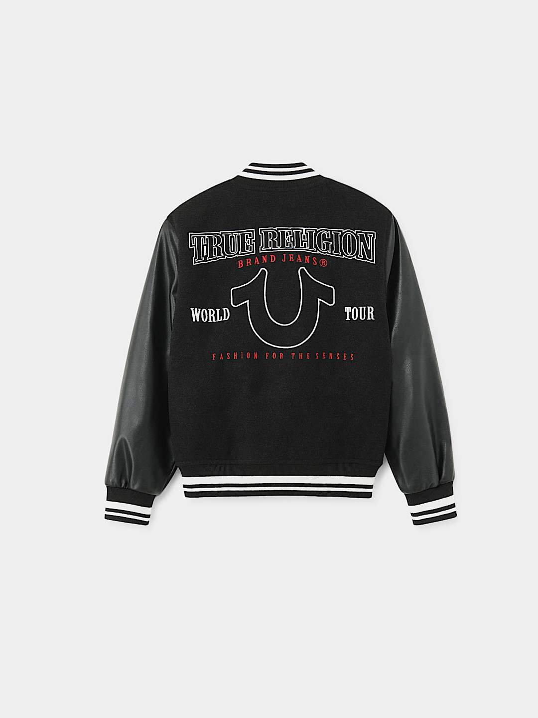 BOYS LOGO VARSITY JACKET, image 1