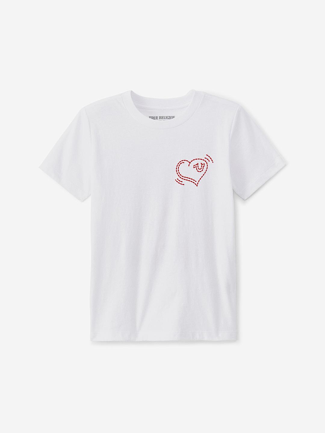 BOYS LOGO CHARMED TEE