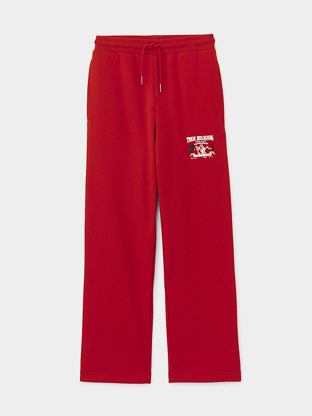 PANTALON EN MOLLETON &Agrave; JAMBE LARGE R&Eacute;TRO WORLD TOUR POUR GAR&Ccedil;ONS