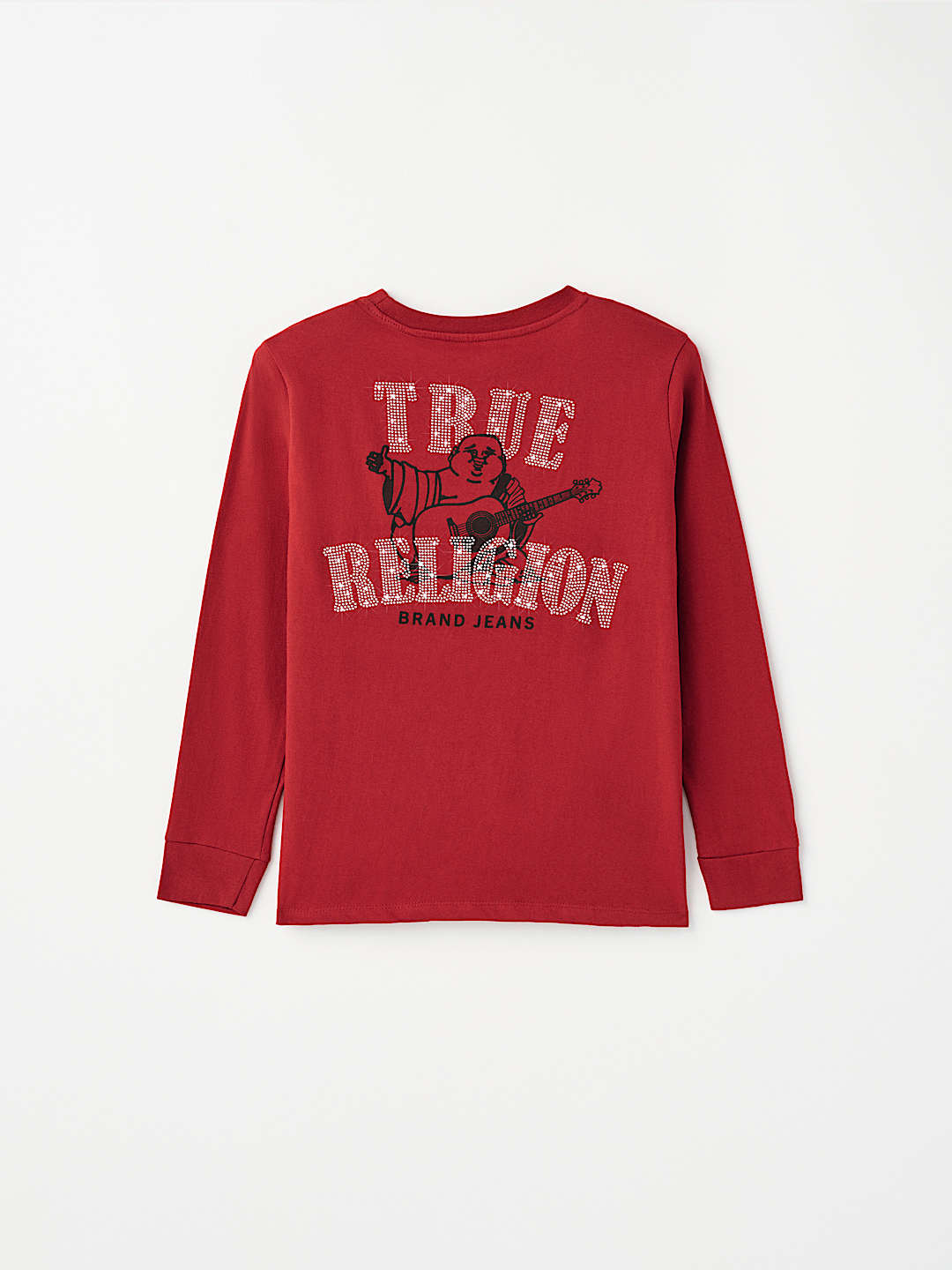 BOYS STUDDED BUDDHA LONG SLEEVE TEE, image 1