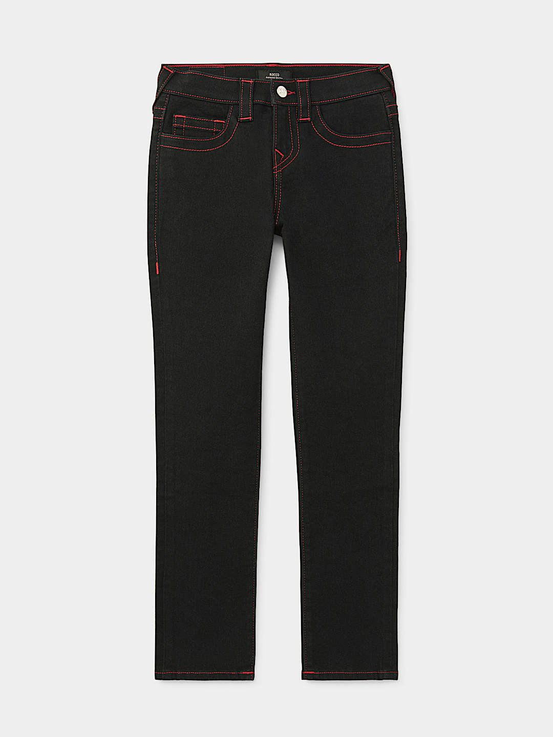 BOYS ROCCO ROPE STITCH SKINNY JEAN, image 1