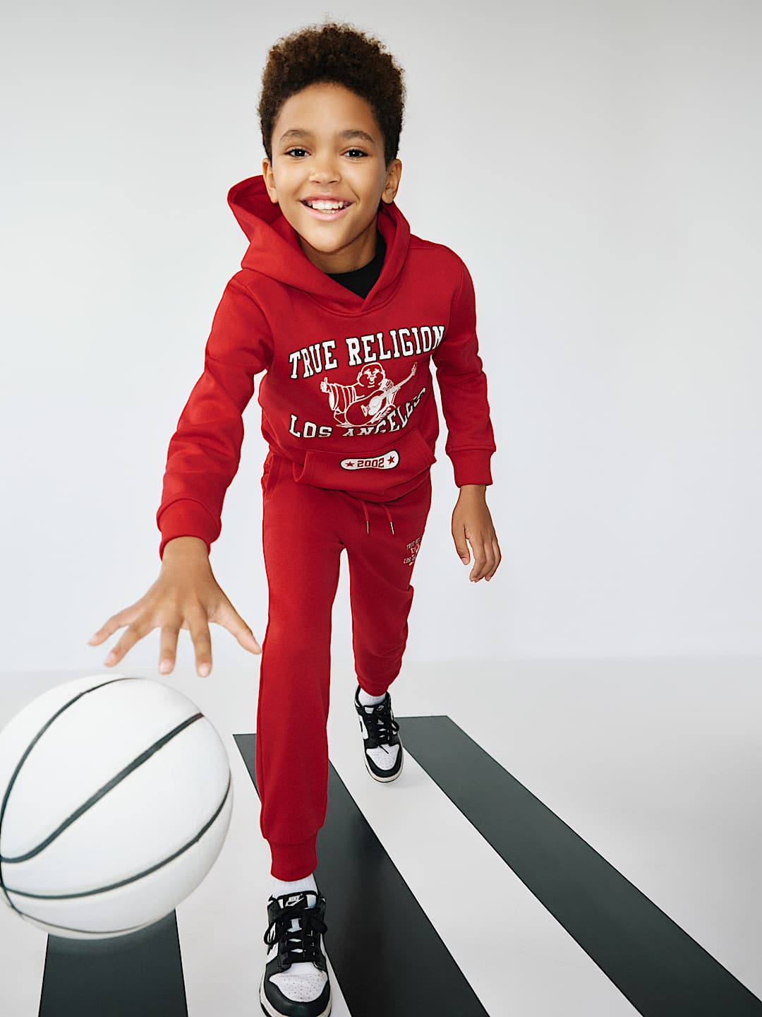 BOYS LOGO PULLOVER HOODIE, image 1