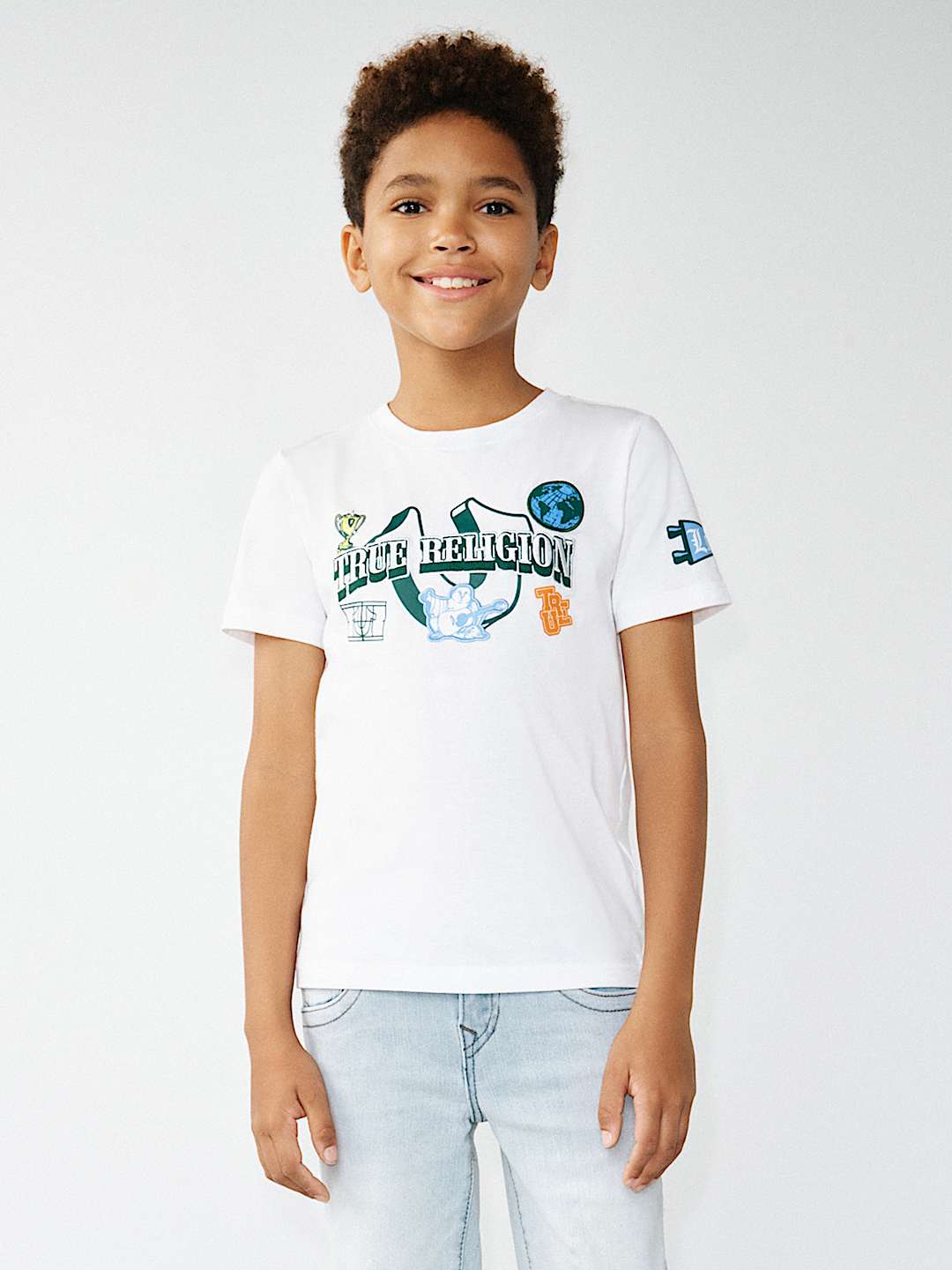BOYS LOGO PATCH TEE, image 1