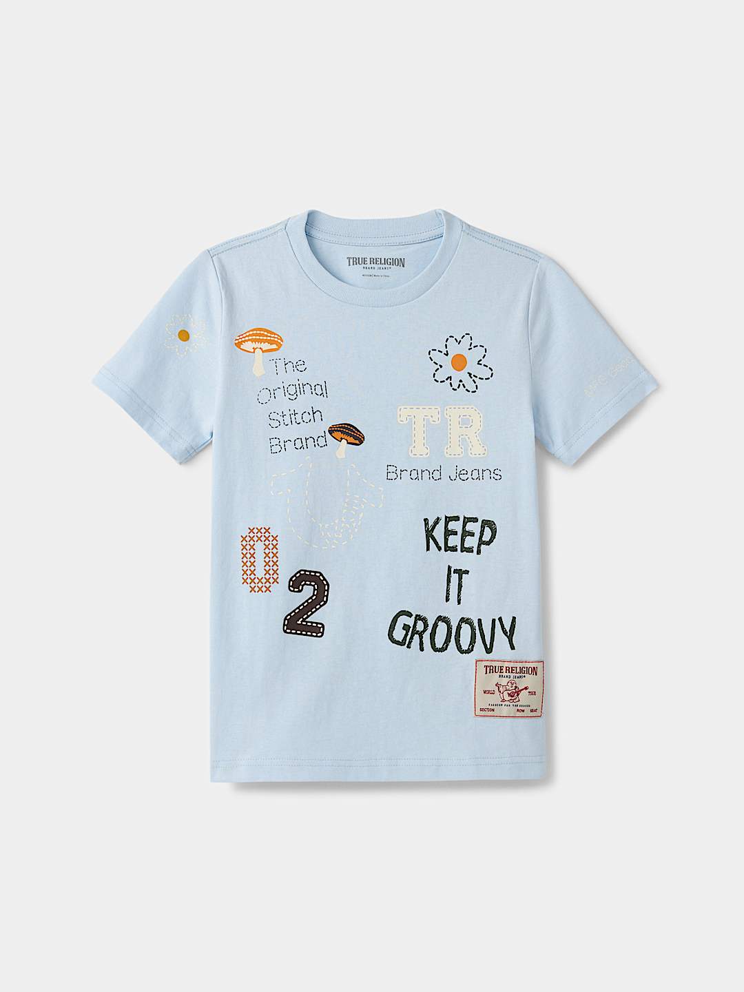 BOYS GROOVY LOGO TEE, image 2