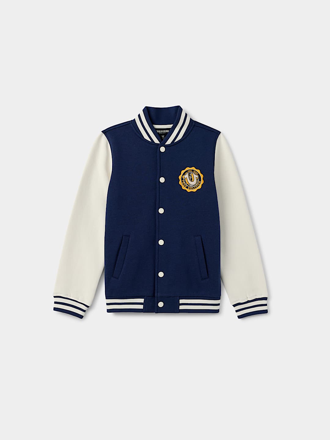 BOYS LOGO VARSITY JACKET, image 4