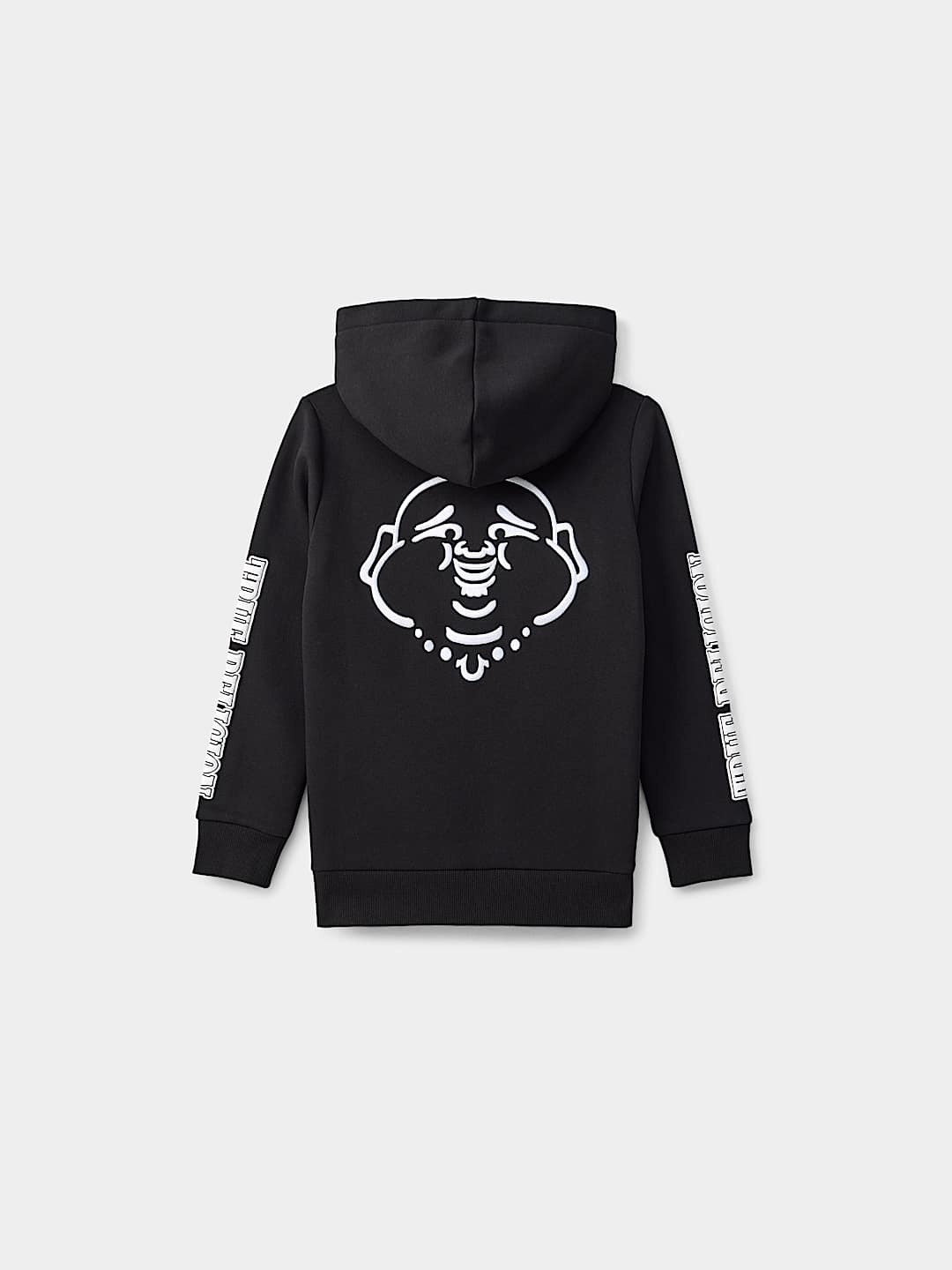 BOYS LOGO BUDDHA ZIP HOODIE , image 1