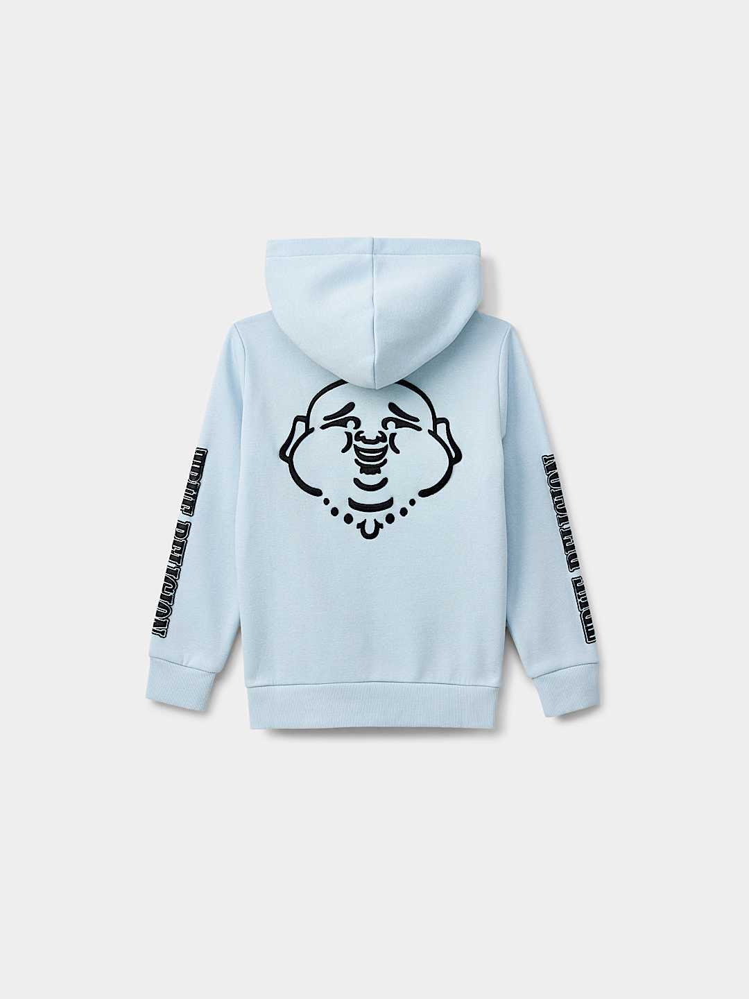 BOYS LOGO BUDDHA ZIP HOODIE , image 3