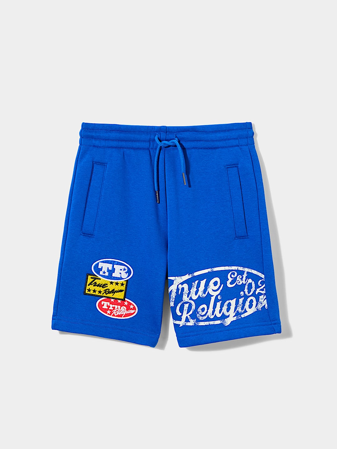 SHORT AVEC &Eacute;TIQUETTE LOGO R&Eacute;TRO POUR GAR&Ccedil;ONS