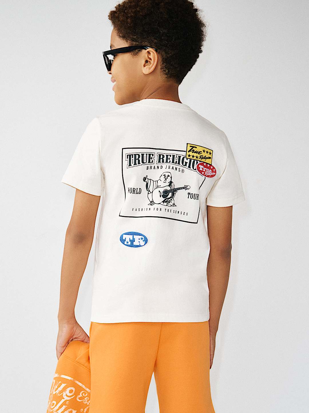 BOYS WORLD TOUR LOGO PATCH TEE, image 1