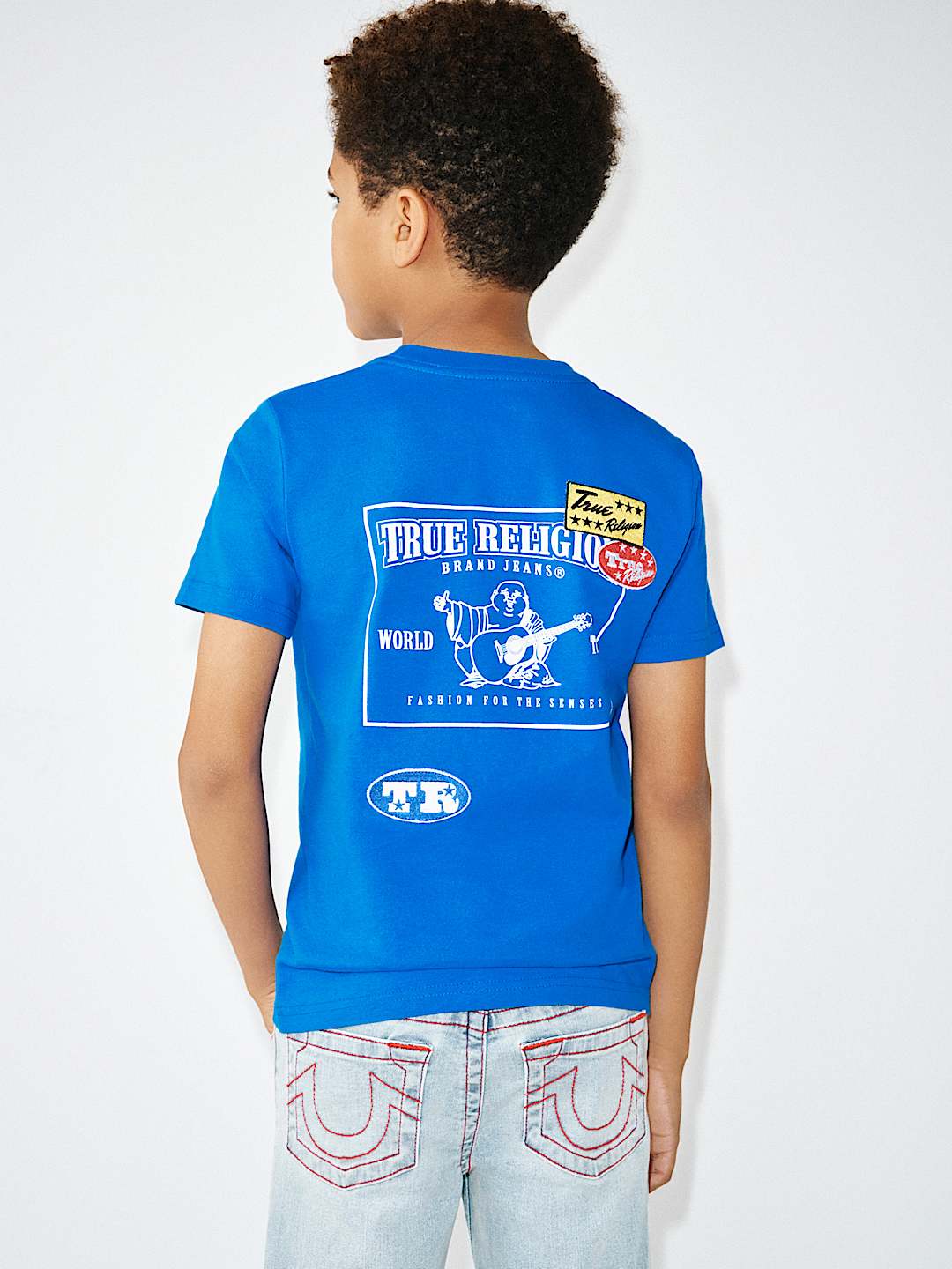 BOYS WORLD TOUR LOGO PATCH TEE, image 1