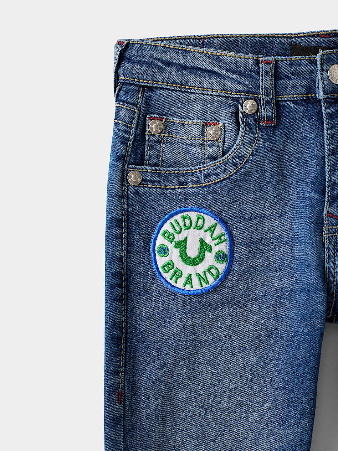 BOYS RICKY PATCH STRAIGHT JEAN, image 4