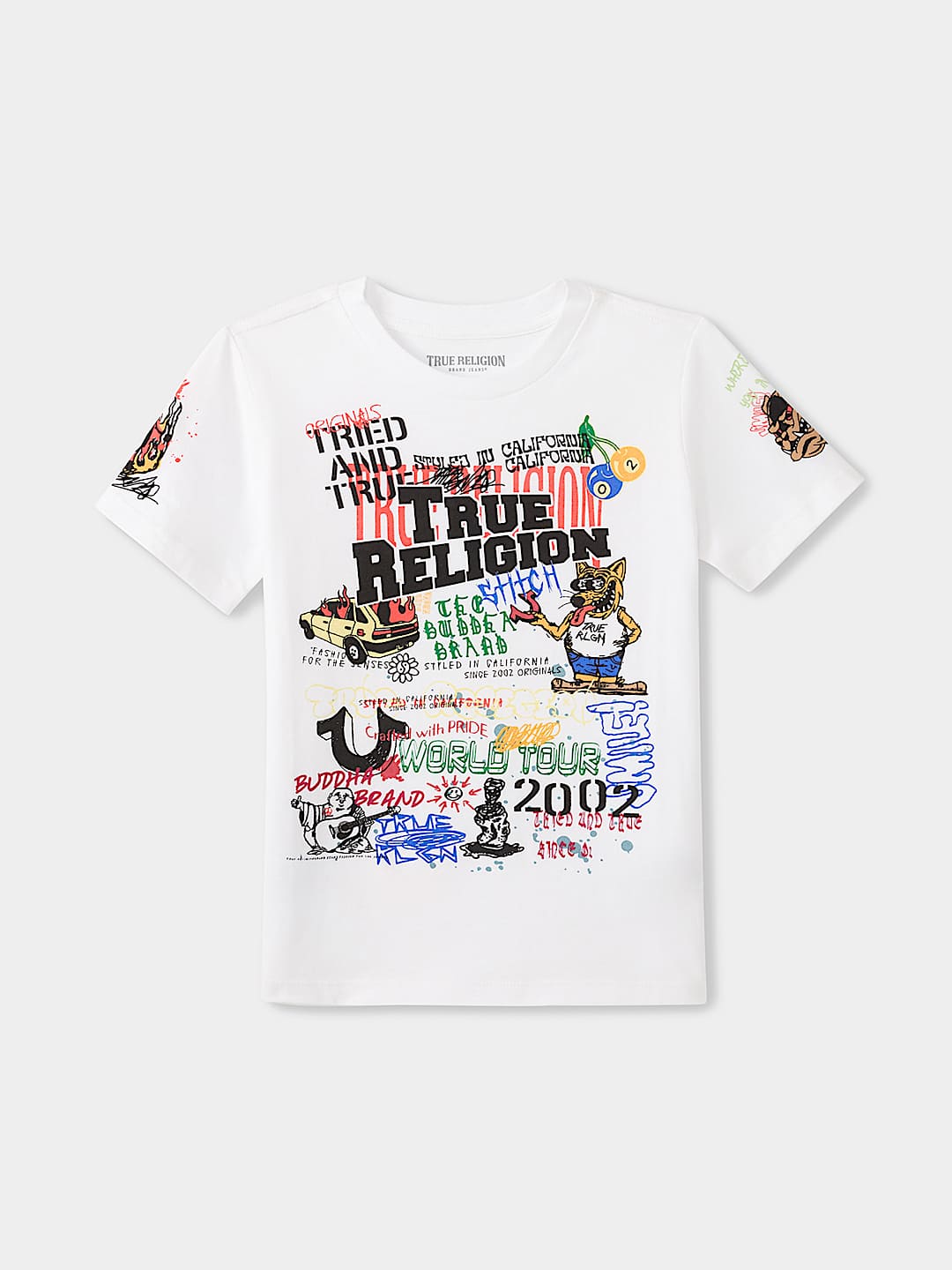 BOYS SKETCHED LOGO TEE
