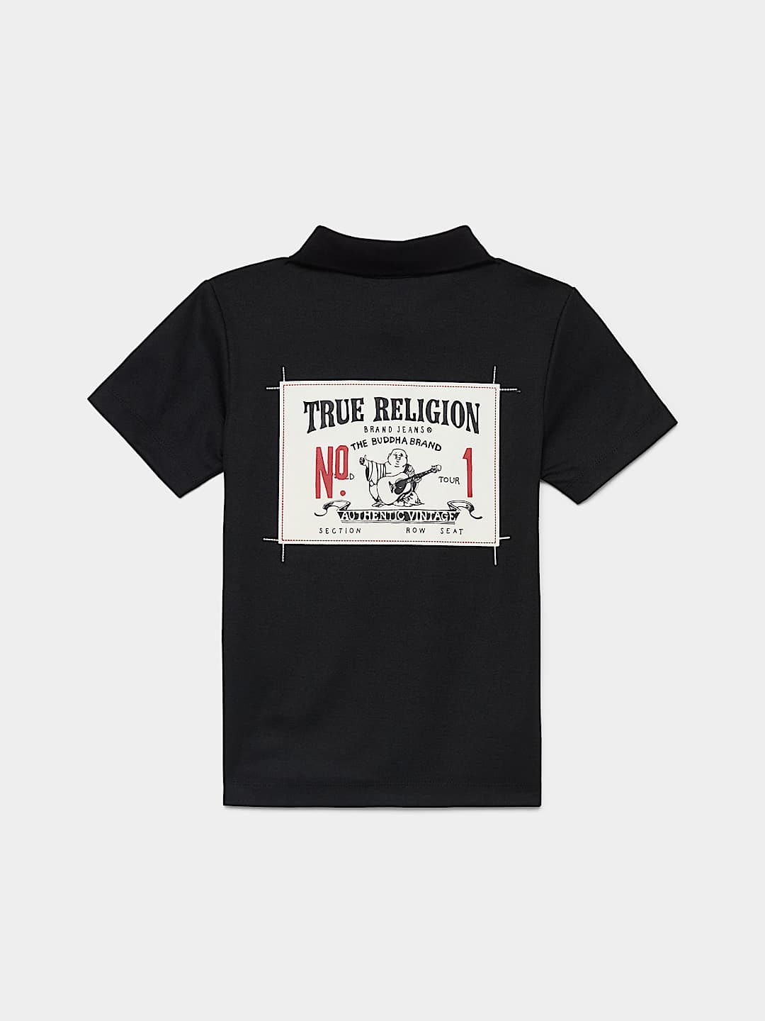 POLO &Agrave; &Eacute;CUSSONS EN TOILE POUR GAR&Ccedil;ONS