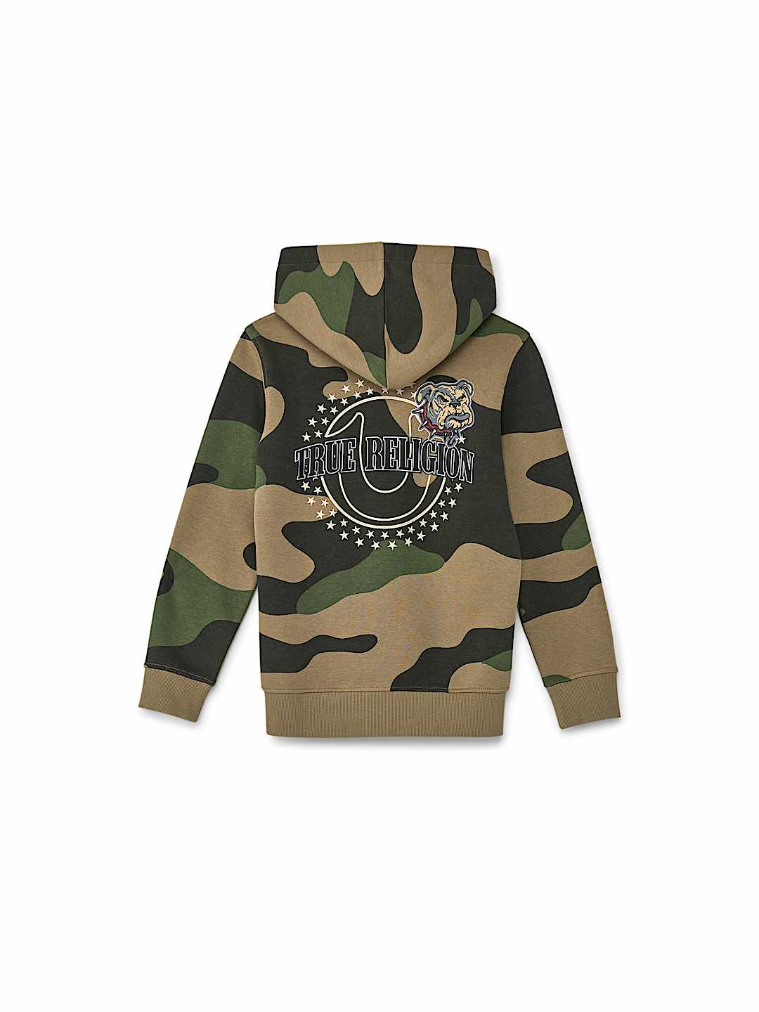 BOYS PATCH ZIP HOODIE
