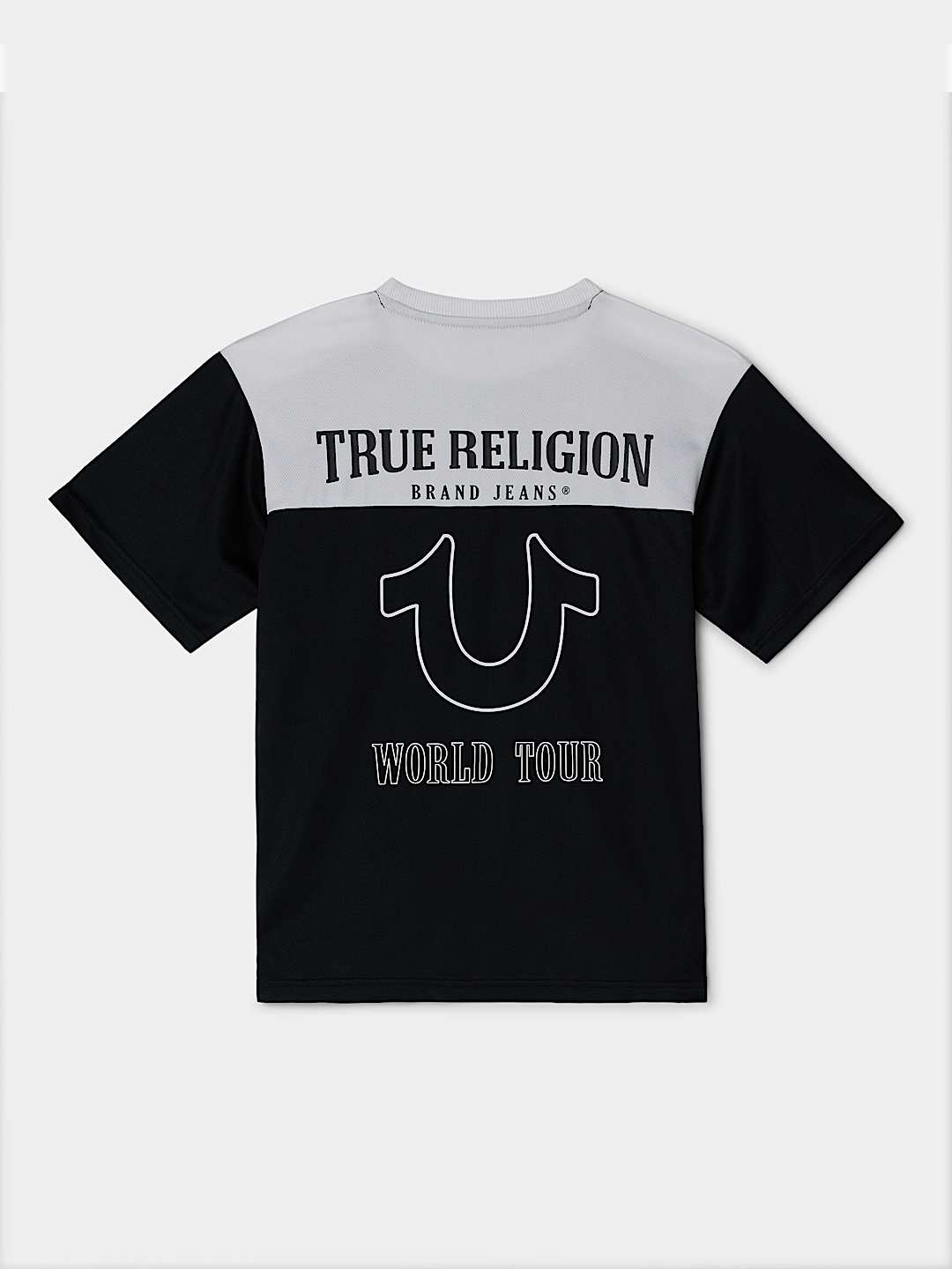 BOYS COLORBLOCK MESH TEE