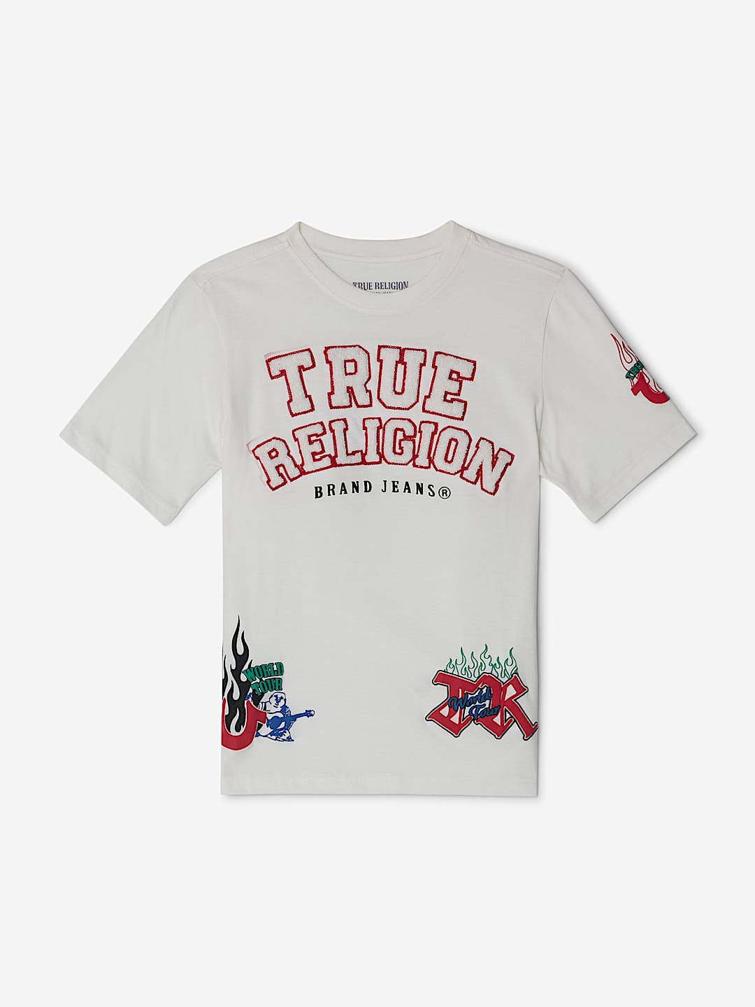 BOYS PUFF-PRINT PATCH TEE