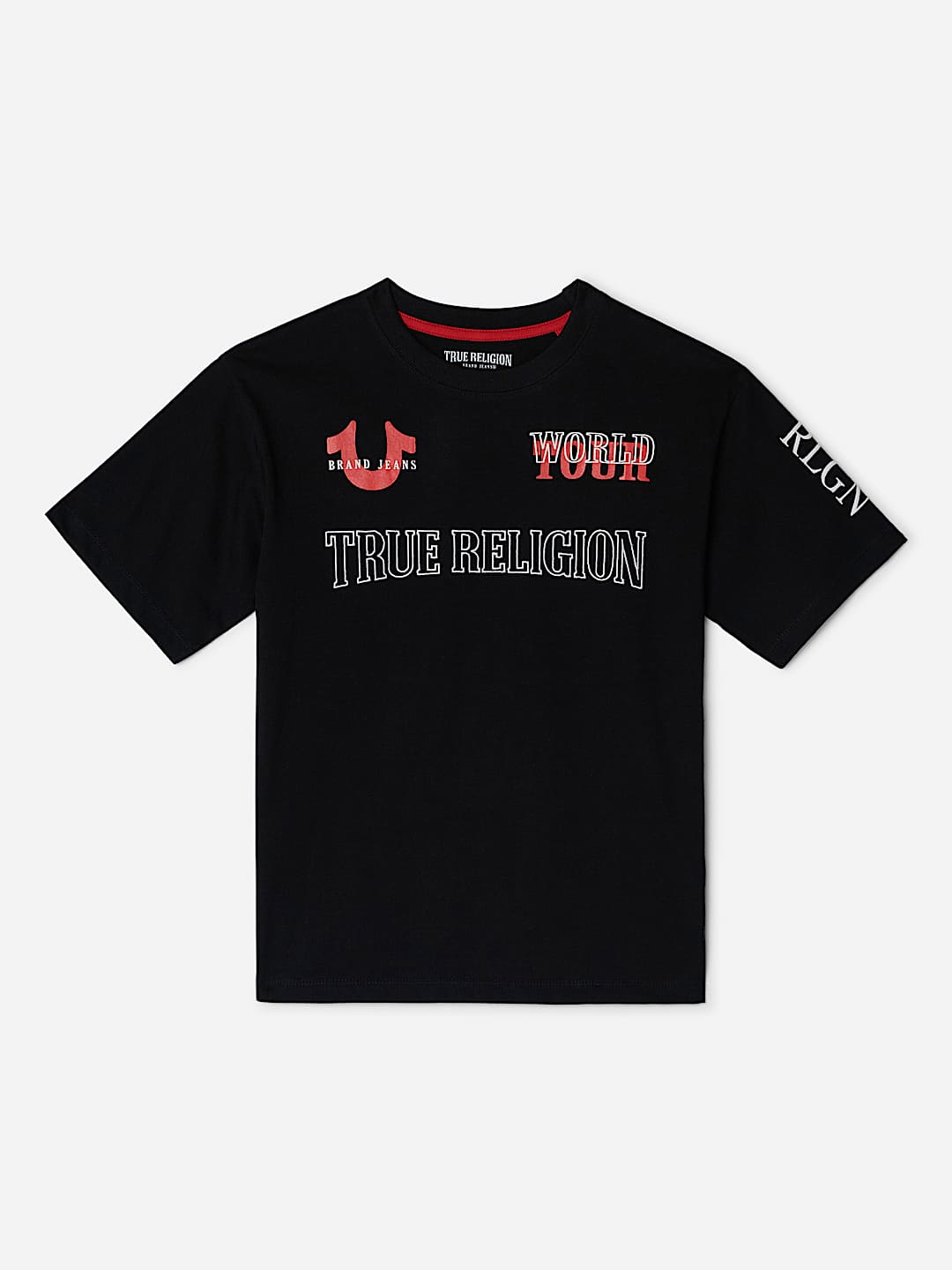 BOYS MULTI-PRINT LOGO TEE