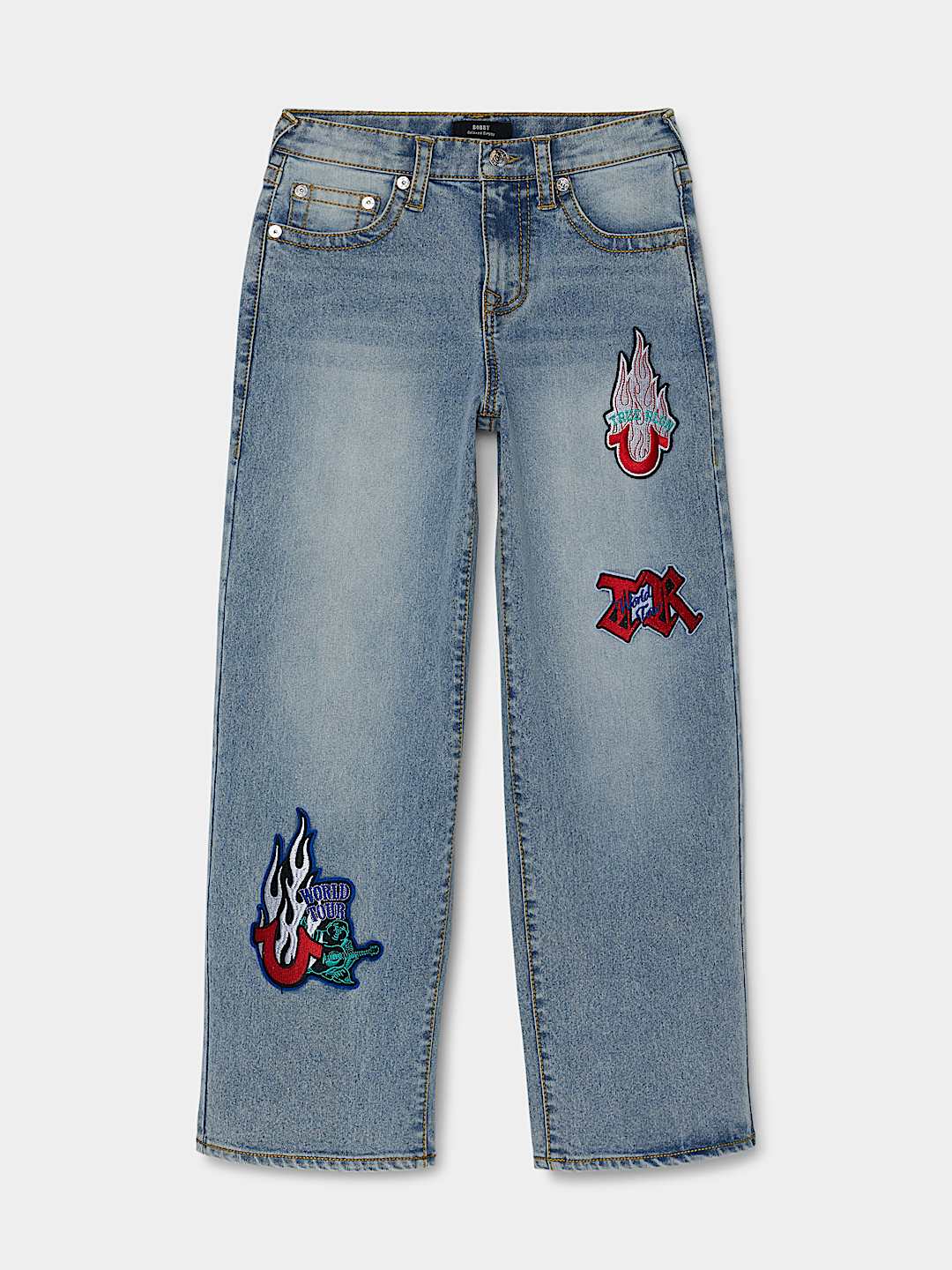 BOYS BOBBY PATCH BAGGY JEAN