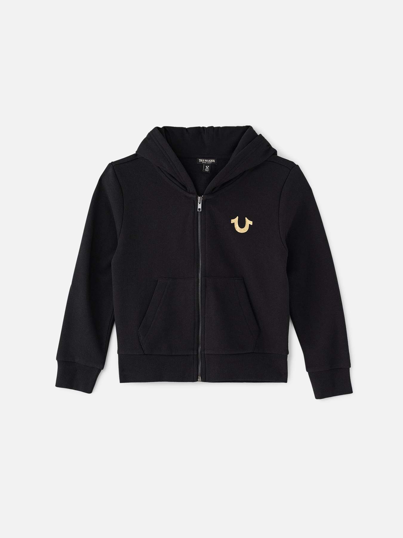 GIRLS CRYSTAL ZIP UP HOODIE