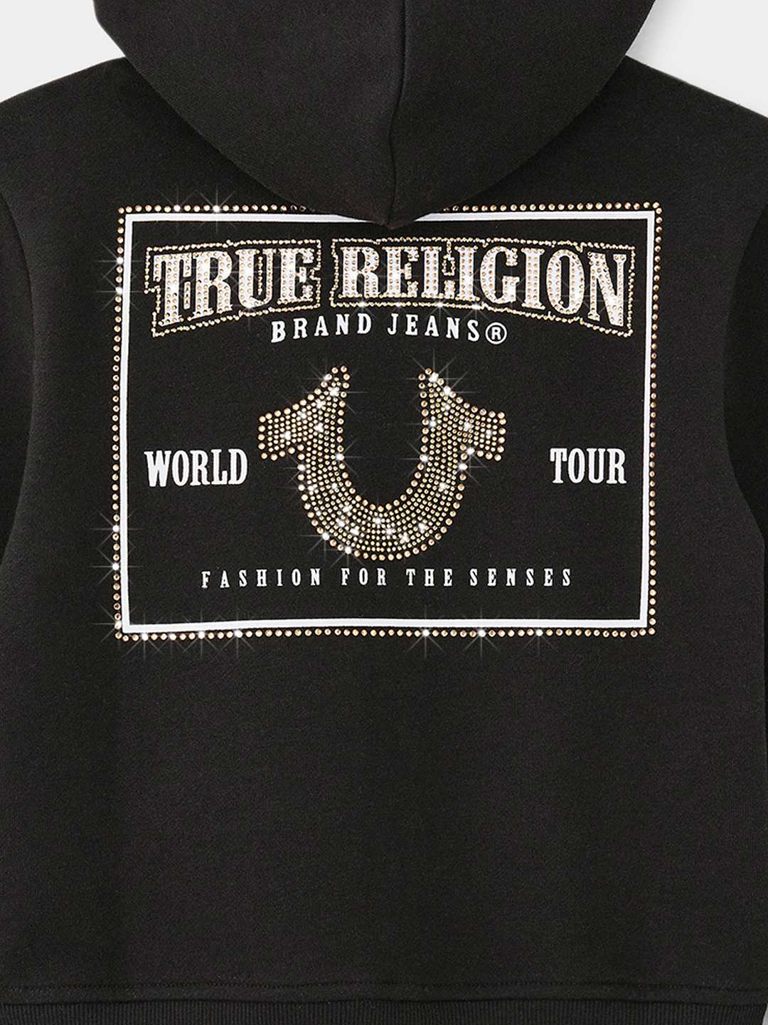 GIRLS CRYSTAL ZIP HOODIE, image 3