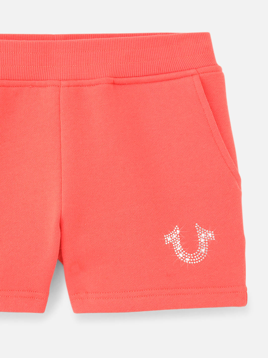 GIRLS CRYSTAL LOGO SWEAT SHORT