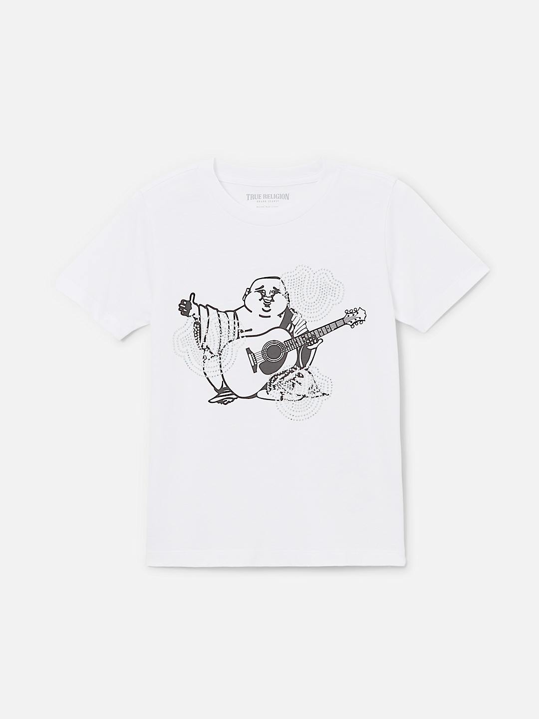 GIRLS CRYSTAL HORSESHOE TEE