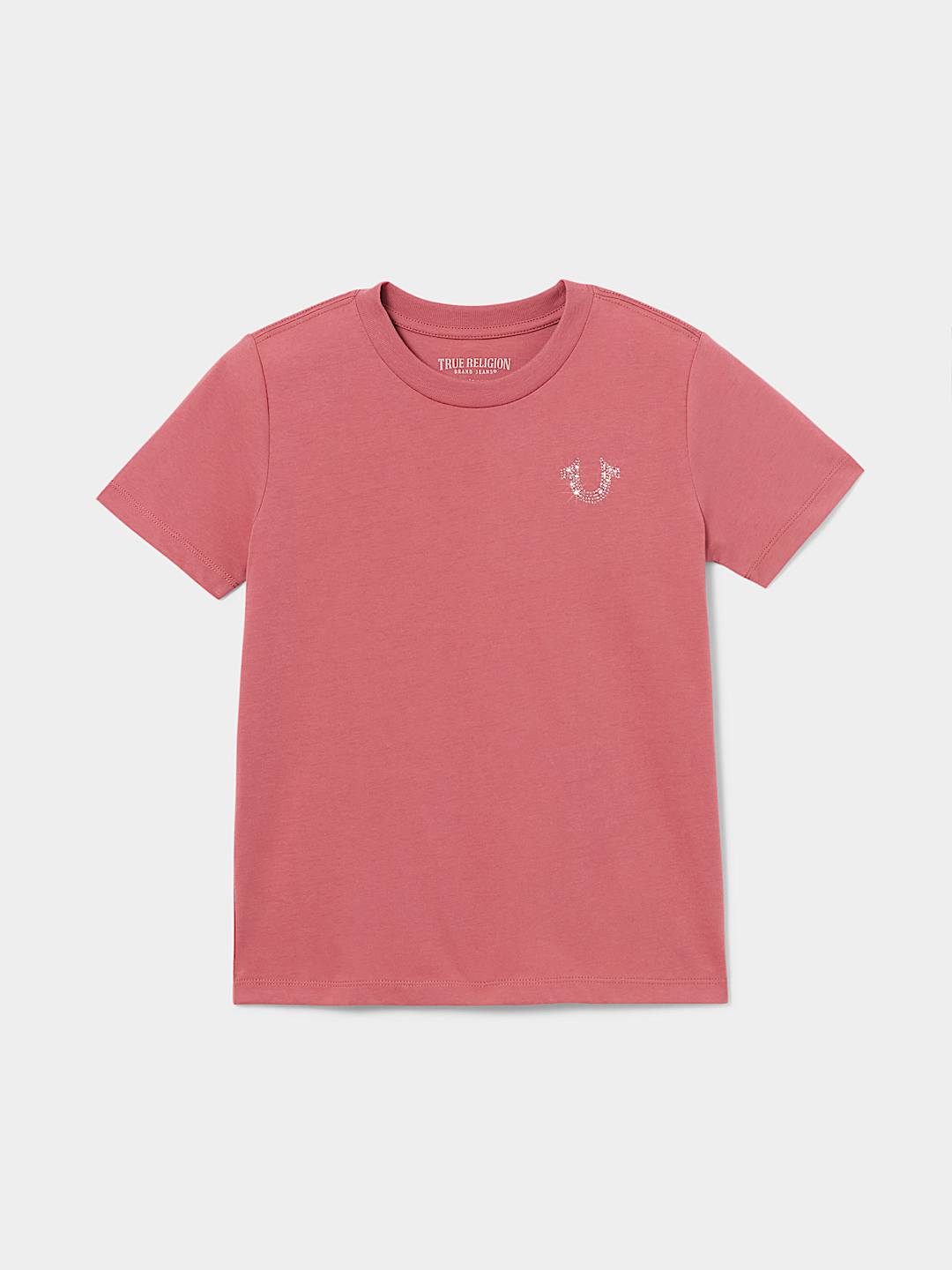  GIRLS CRYSTAL LOGO TEE