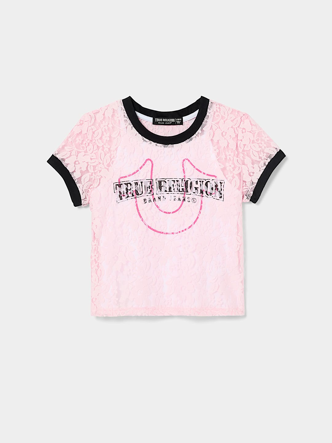 GIRLS LACE CAMI LOGO TEE