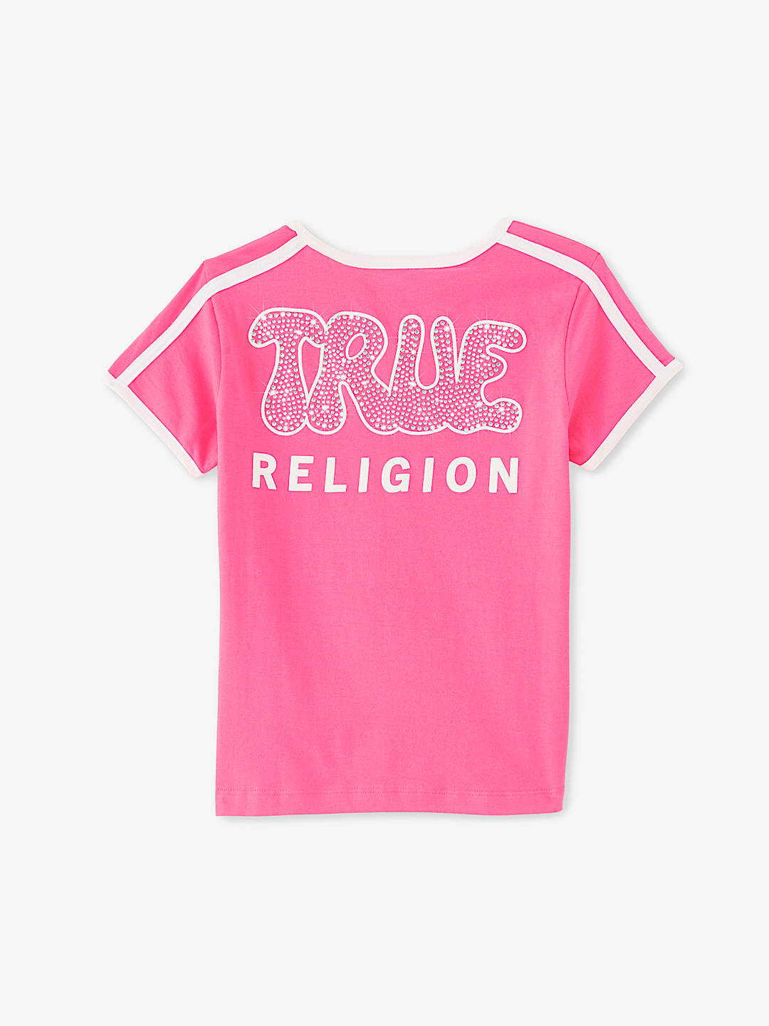 GIRLS CRYSTAL RINGER TEE