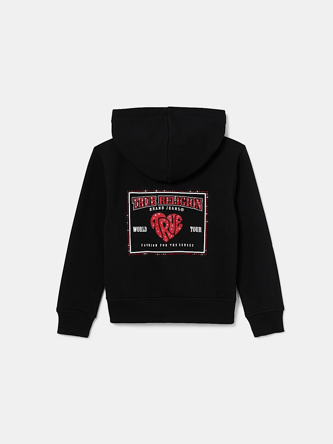 GIRLS CRYSTAL WORLD TOUR ZIP UP