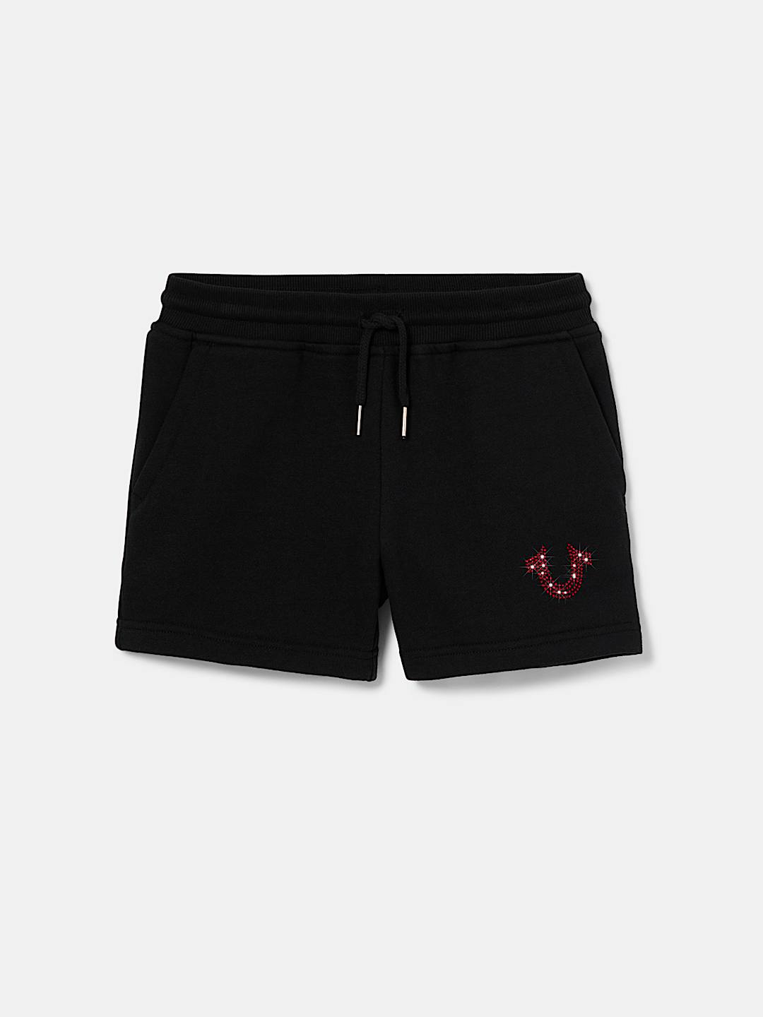 CRYSTAL HORSESHOE SWEAT SHORT, image 1