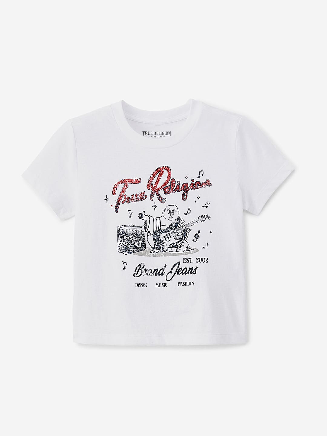 GIRLS CRSTAL HARMONY BABY TEE, image 2