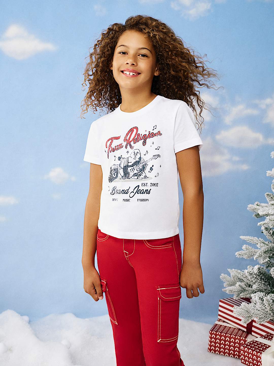 GIRLS CRSTAL HARMONY BABY TEE, image 1