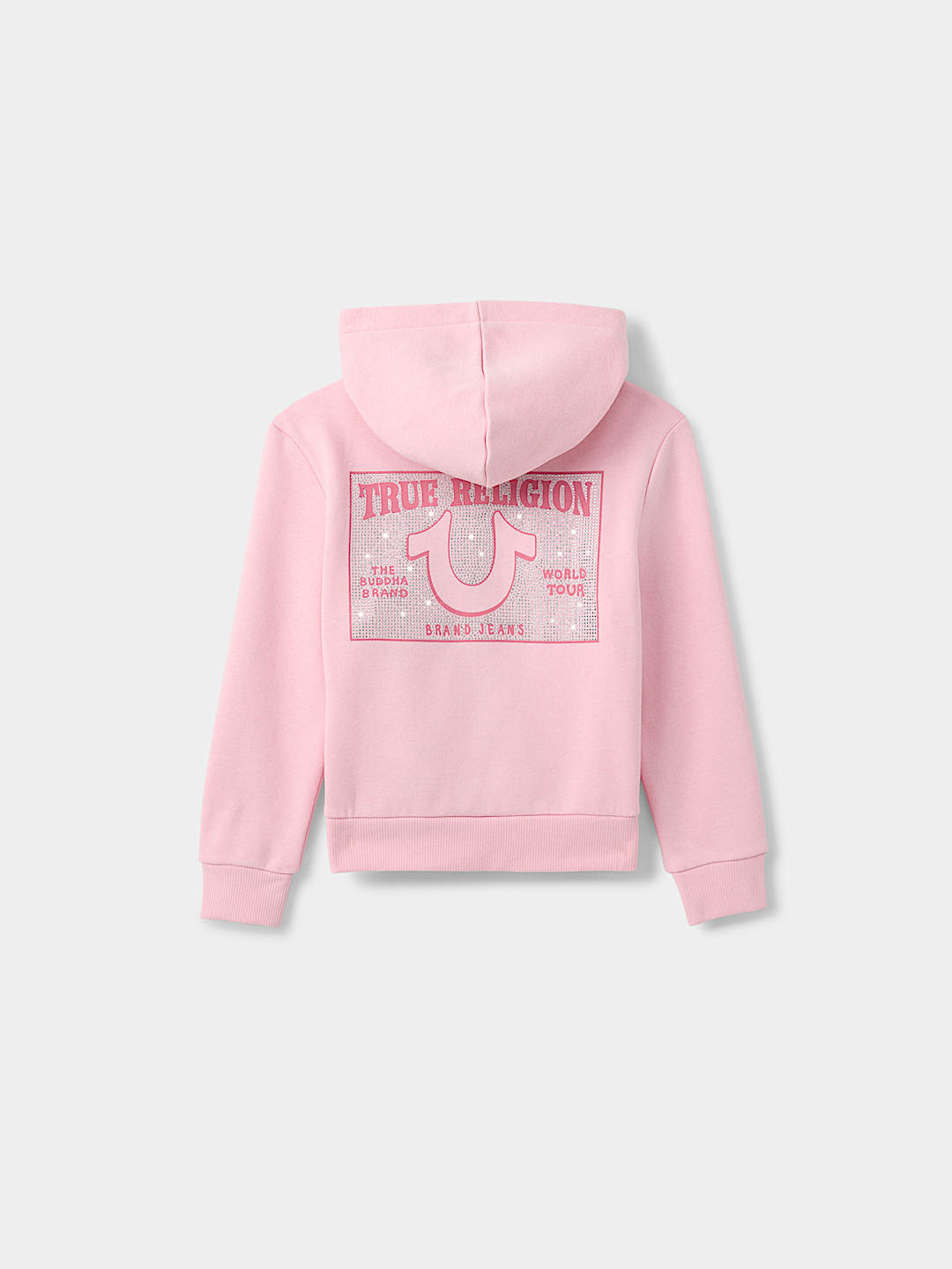 GIRLS CRYSTAL WORLD TOUR LOGO ZIP HOODIE, image 1