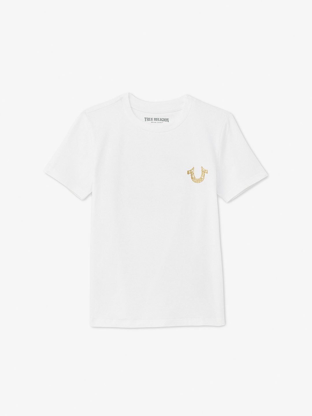 GIRLS LOGO GLITTER TEE, image 3