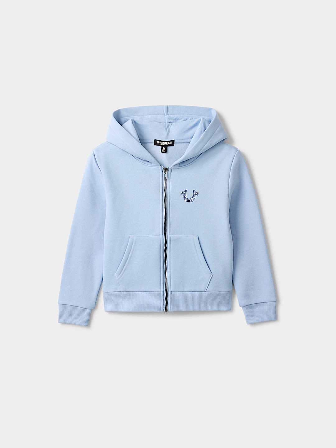 GIRLS CRYSTAL WORLD TOUR LOGO ZIP HOODIE, image 4