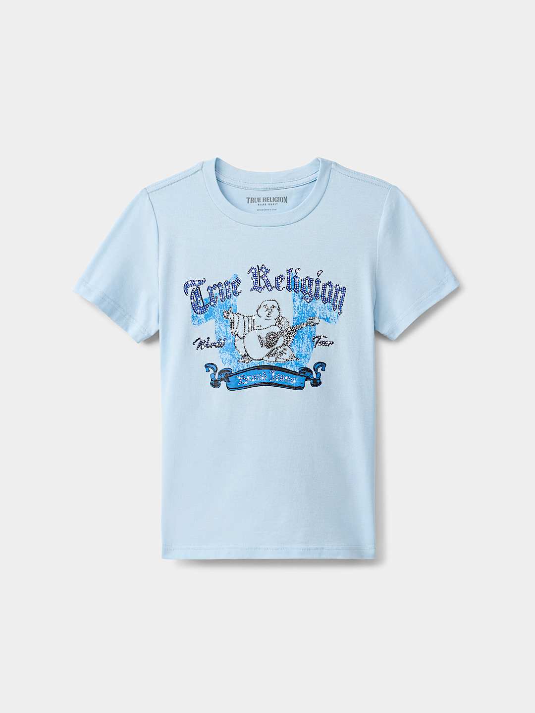 GIRLS CRYSTAL WORLD TOUR LOGO TEE, image 2