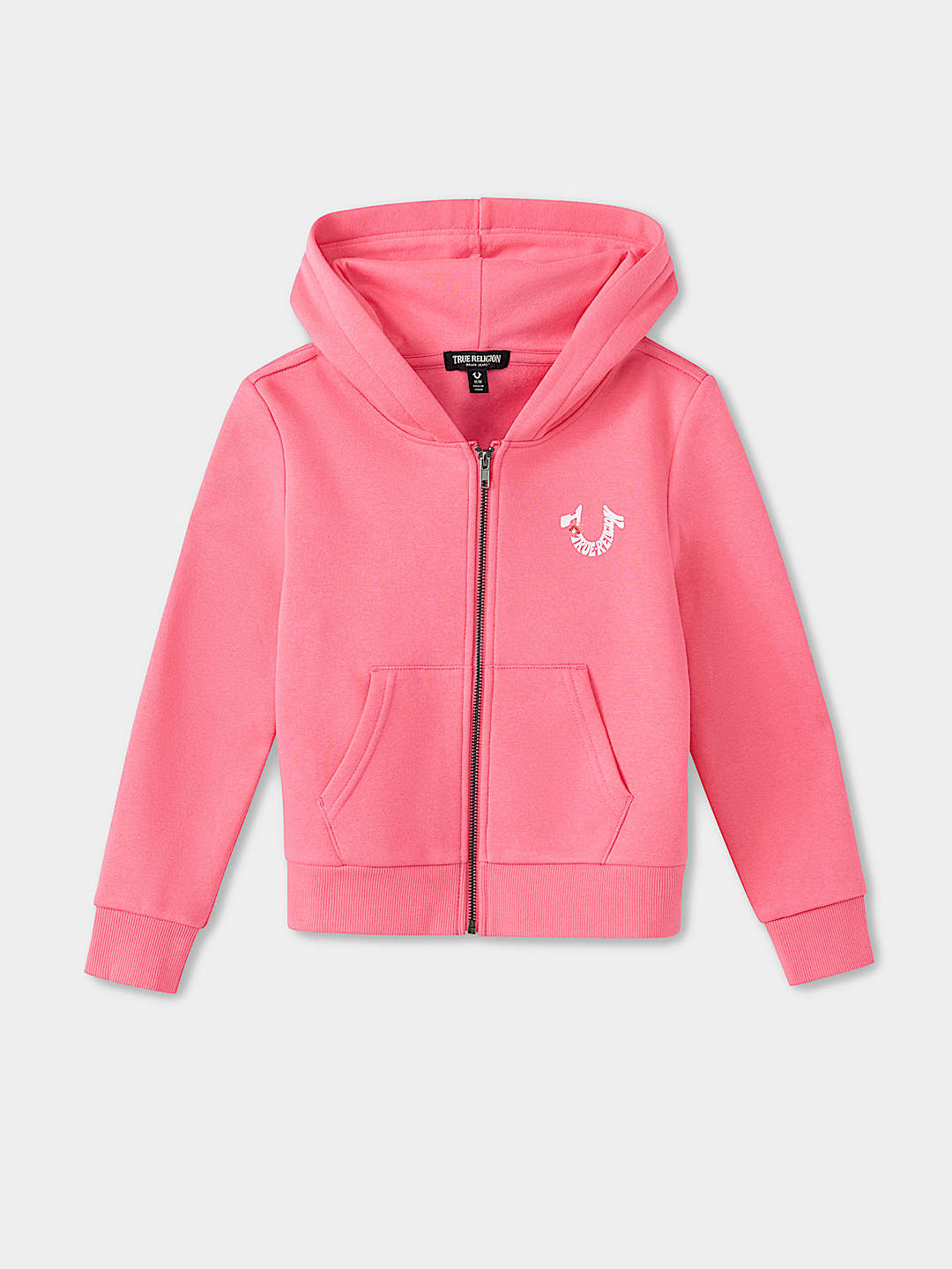 CHANDAIL &Agrave; CAPUCHON &Agrave; FERMETURE &Eacute;CLAIR POUR FILLES AVEC LOGO LOVE