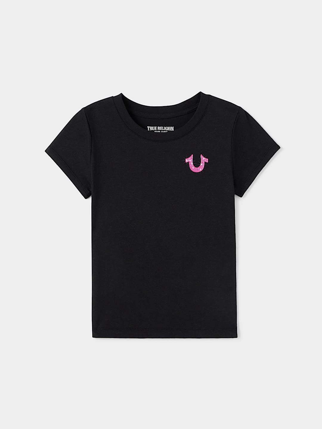 GIRLS CRYSTAL WORLD TOUR LOGO TEE, image 2