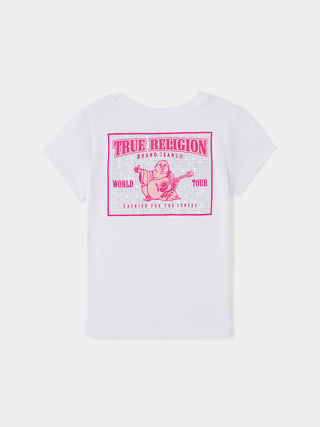GIRLS CRYSTAL WORLD TOUR LOGO TEE, image 1