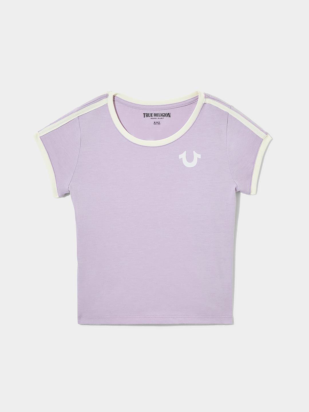 GIRLS ARCHED LOGO HORSESHOE TEE, image 2
