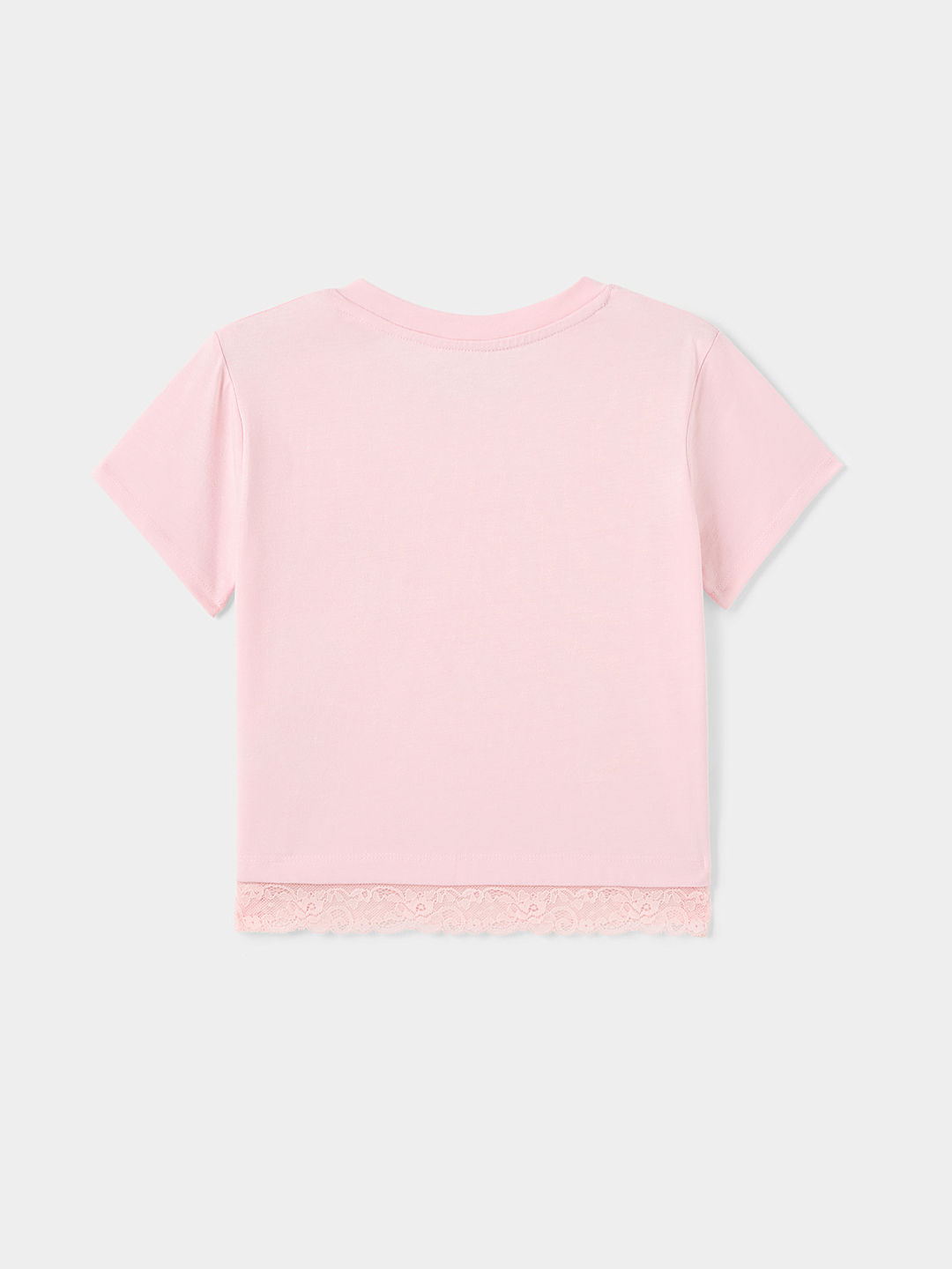 GIRLS HORSESHOE LACE TEE, image 3