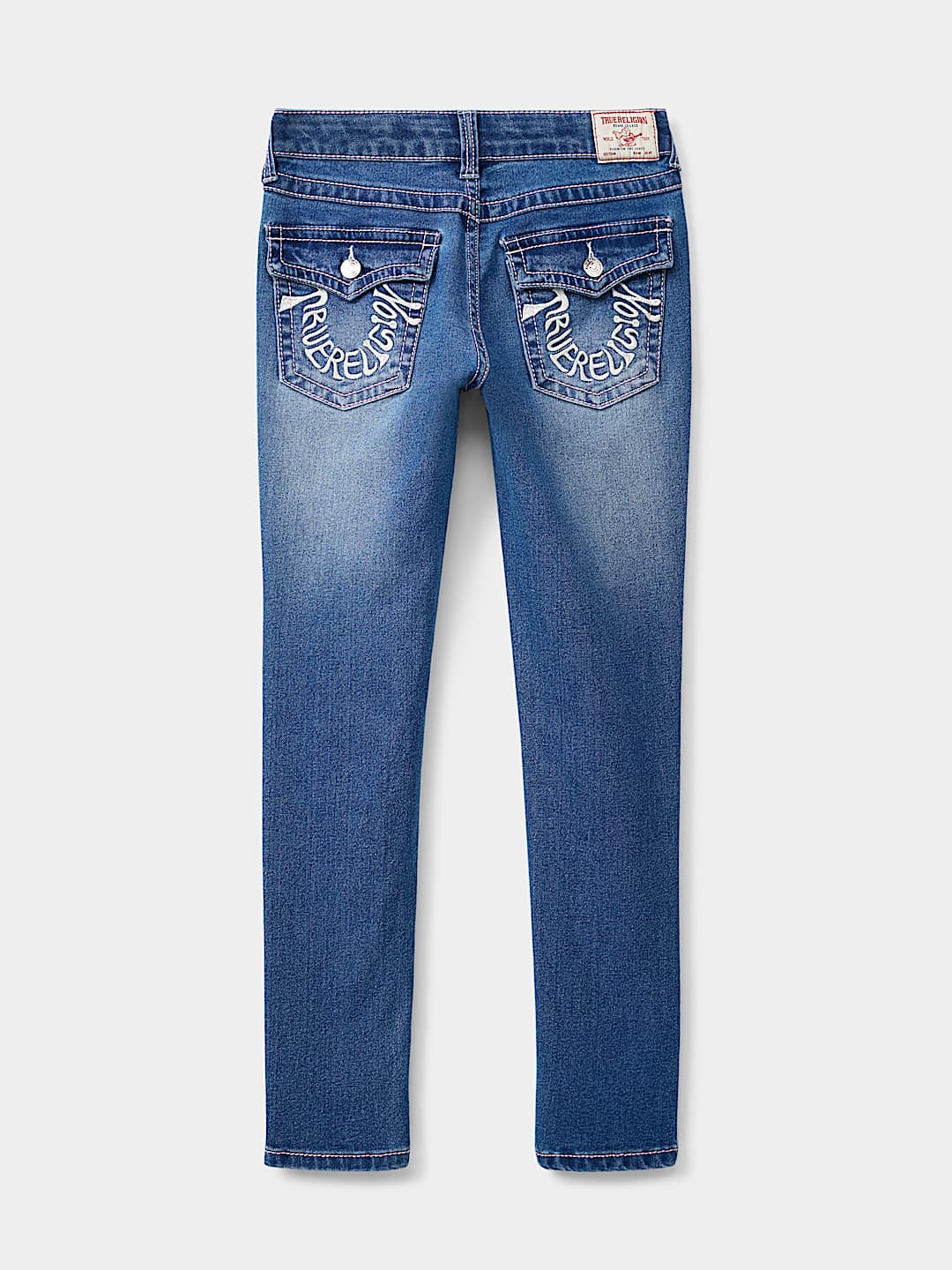 GIRLS WARPED LOGO JEAN, image 2